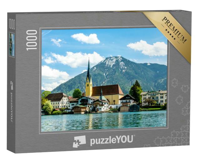 Puzzle 1000 Teile „Tegernsee in Bayern, Deutschland“