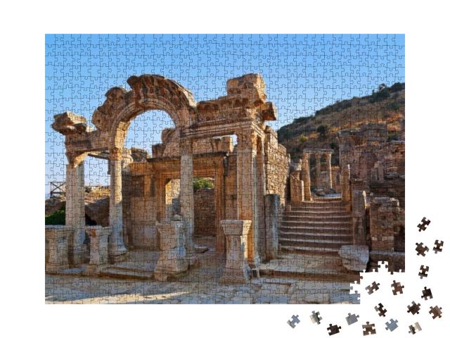 Puzzle 1000 Teile „Antike Ruinen in Ephesus, Türkei“