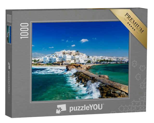 Puzzle 1000 Teile „Blick auf Naxos, Kykladen, Griechenland“