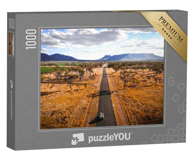 Puzzle 1000 Teile „Roadtrip zum Ayers Rockm Australien“