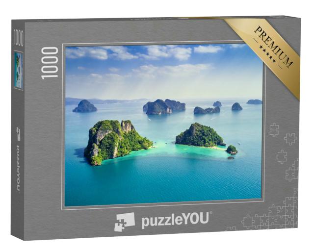 Puzzle 1000 Teile „Koh Yao Noi, Phuket, Thailand: Inseln im türkisfarbenen Meer“