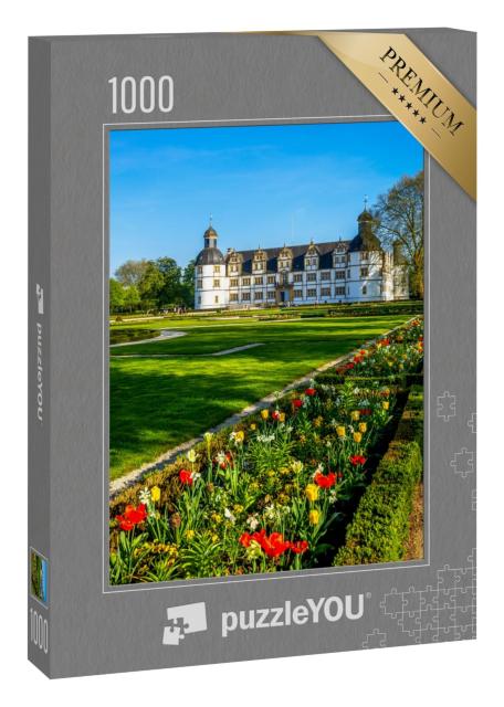 Puzzle 1000 Teile „Schloss Neuhaus nahe Paderborn, Deutschland“