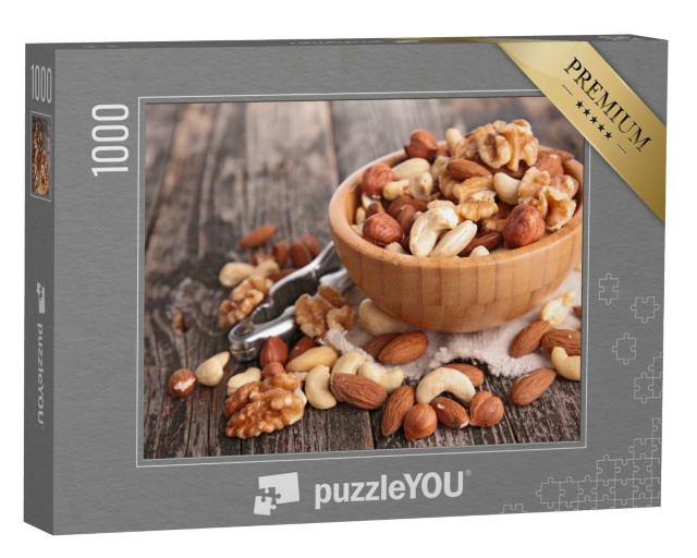 Puzzle 1000 Teile „Nüsse“