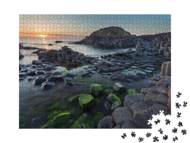 Puzzle 1000 Teile „Verzauberter Giant's Causeway, Antrim, Nordirland“