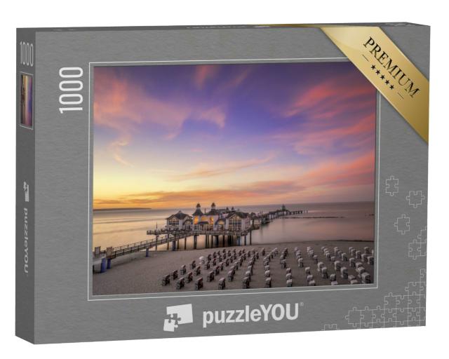 Puzzle 1000 Teile „Ostseebad Sellin, Insel Rugia, Mecklenburg-Vorpommern, Deutschland“