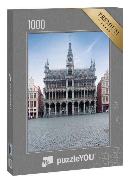 Puzzle 1000 Teile „Grand Place in Brüssel: Königshaus oder Maison du Roi“