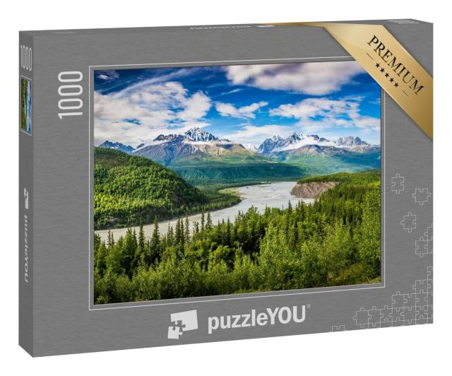 Puzzle 1000 Teile „Chugach Gebirge in Alaka“