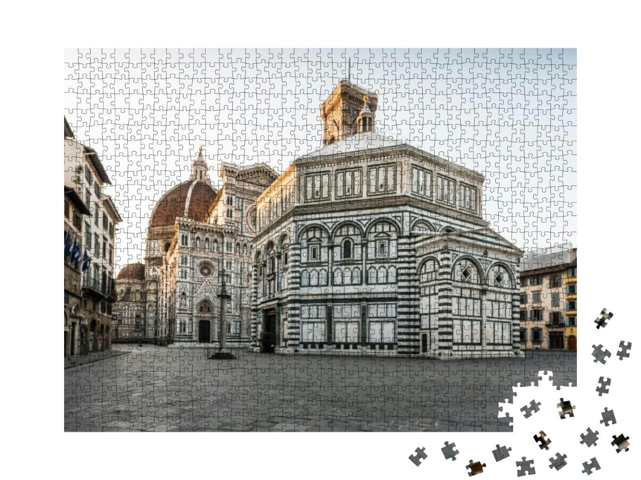 Puzzle 1000 Teile „Santa Maria del Fiore, der Dom von Florenz“