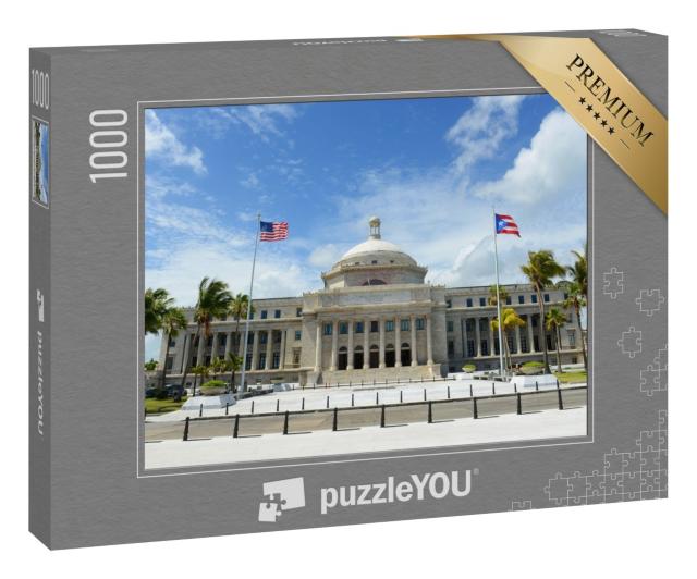 Puzzle 1000 Teile „Capitol, San Juan, Puerto Rico“
