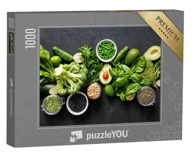 Puzzle 1000 Teile „Superfood: Gemüse, Sprossen, Samen“