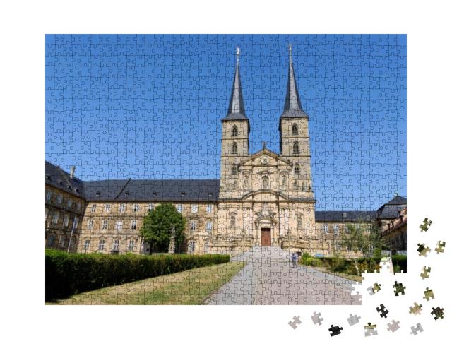 Puzzle 1000 Teile „Michaelskirche in Bamberg, Deutschland, UNESCO-Weltkulturerbe“