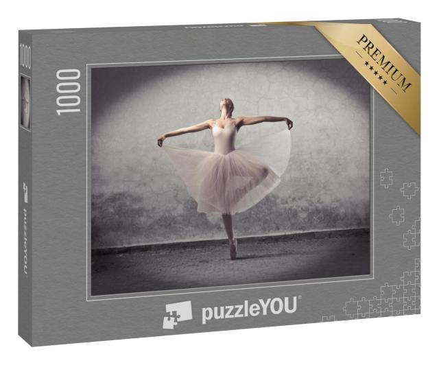 Puzzle 1000 Teile „Schöne Ballerina tanzt“