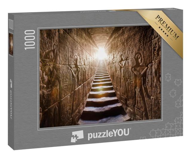 Puzzle 1000 Teile „Edfu-Tempel, Assuan, Ägypten“