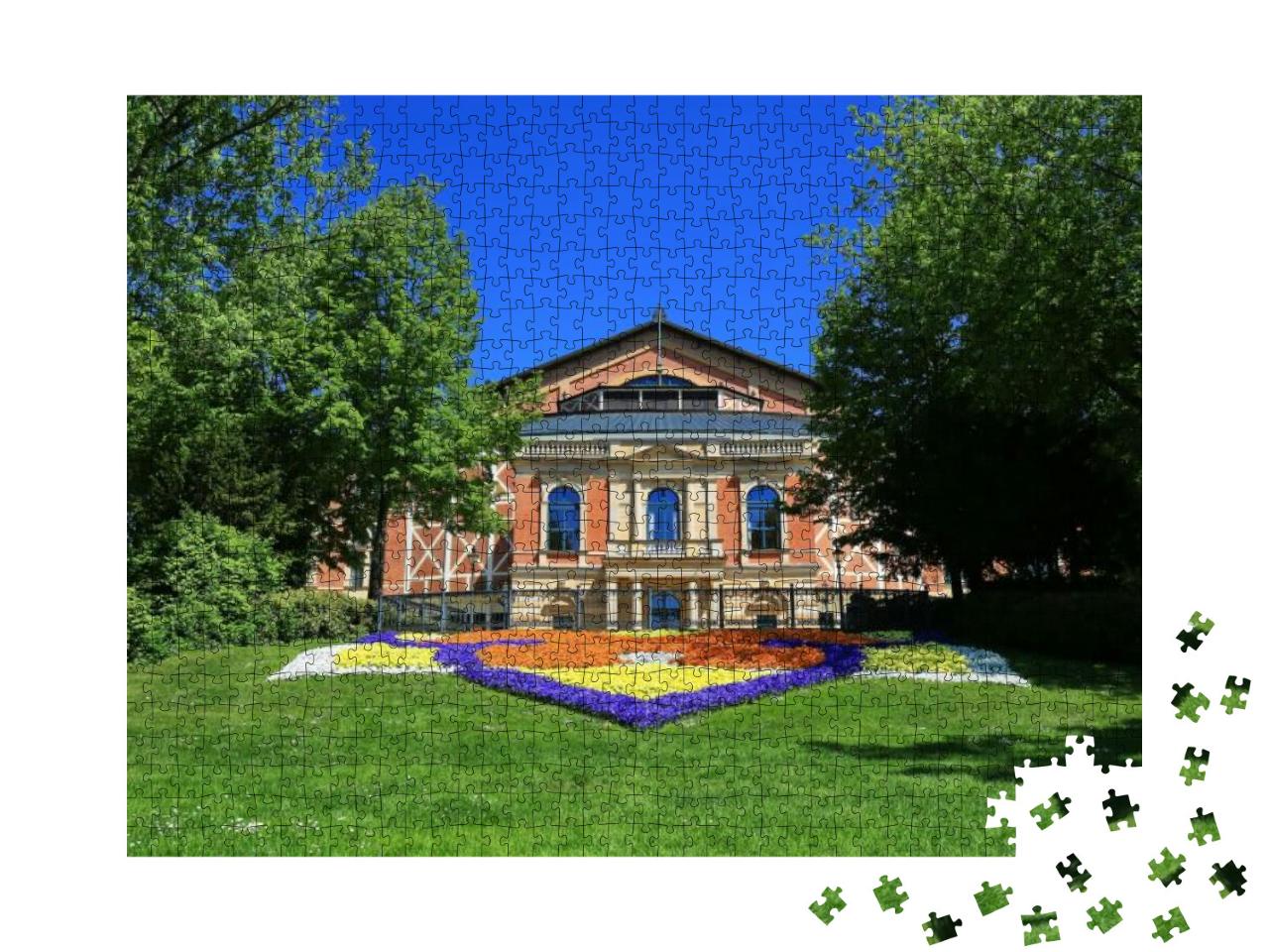 Puzzle 1000 Teile „Villa in Bayreuth, Deutschland“