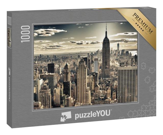 Puzzle 1000 Teile „HDR-Aufnahme von New York“