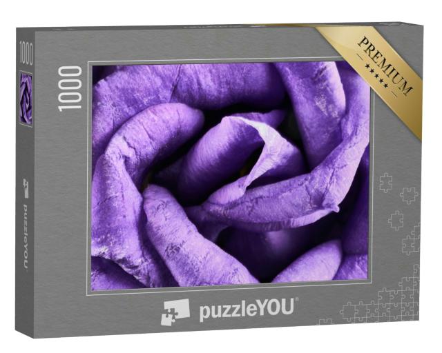 Puzzle 1000 Teile „Eustoma-Blüten: Nahaufnahme“