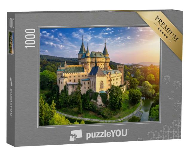 Puzzle 1000 Teile „Burg Bojnice, UNESCO-Weltkulturerbe,“