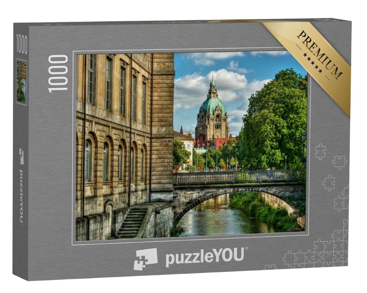 Puzzle 1000 Teile „Rathaus der Stadt Hannover“