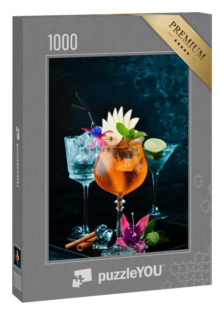 Puzzle 1000 Teile „Cocktail in einem Glas: Aperol Spritz“