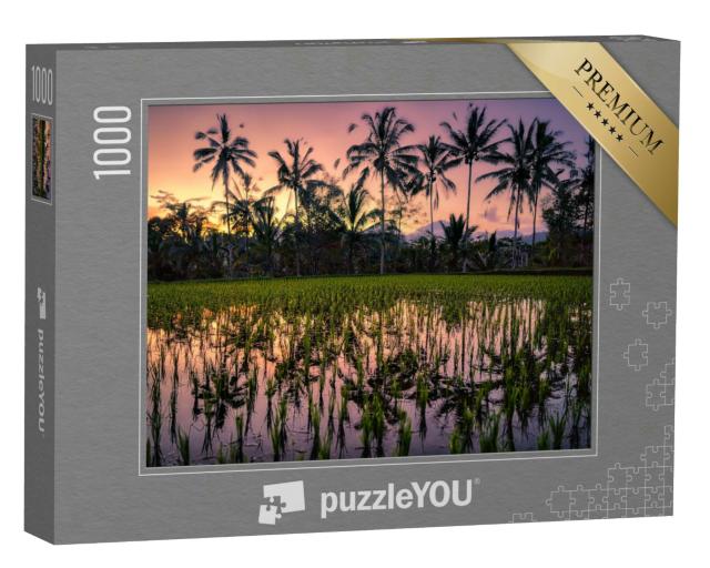 Puzzle 1000 Teile „Reisfeld auf Bali, Indonesien“