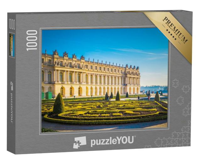 Puzzle 1000 Teile „Versailles mit schönen Gärten, Weltkulturerbe in Frankreich“