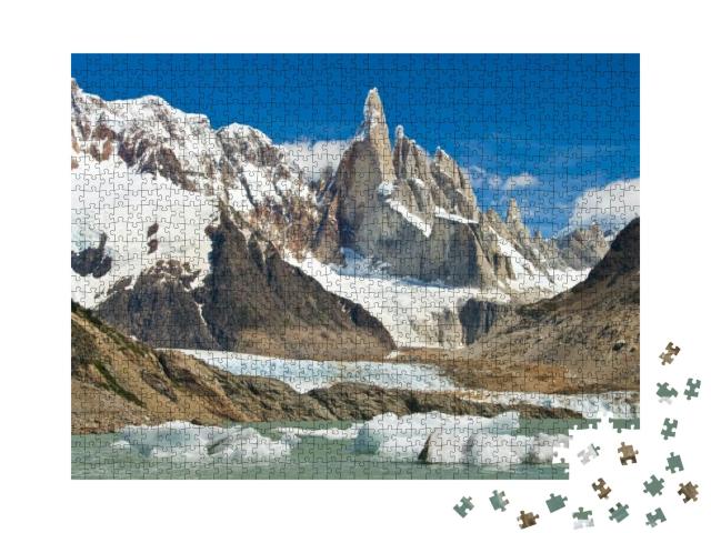 Puzzle 1000 Teile „Cerro Torre, Los Glaciares National Park, Patagonien, Argentinien“