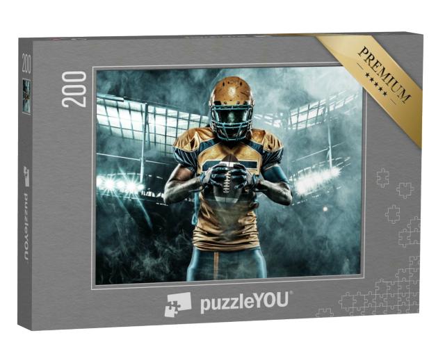 Puzzle 200 Teile „American-Football-Spieler“