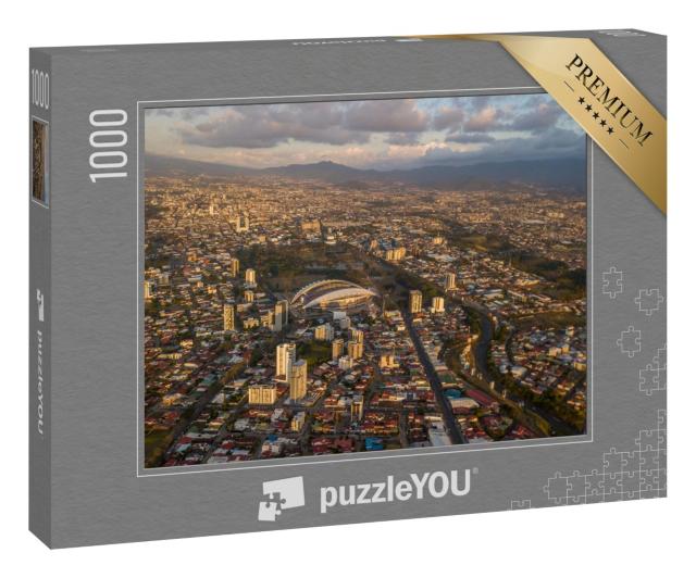 Puzzle 1000 Teile „Schöne Luftaufnahme der Sabana, San Jose, Costa Rica“