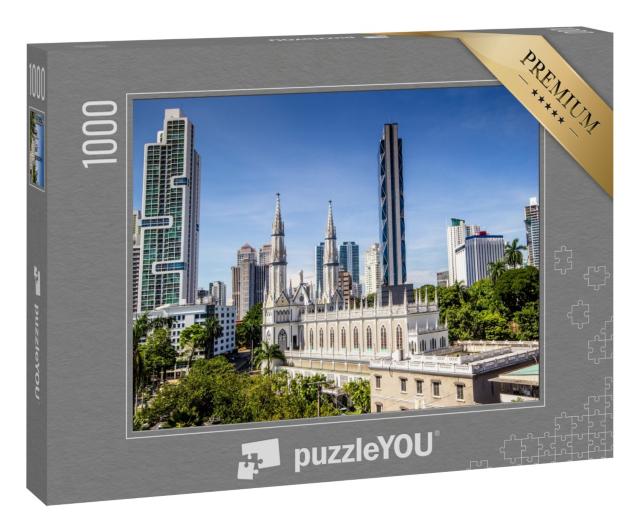 Puzzle 1000 Teile „Skyline von Panama-Stadt, Panama“