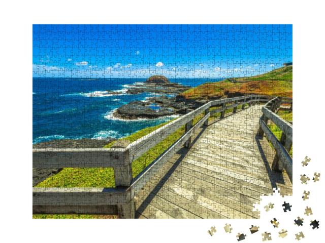 Puzzle 1000 Teile „Grant Point, Westspitze von Phillip Island, Victoria, Australien.“