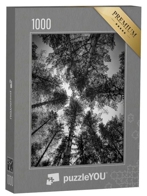 Puzzle 1000 Teile „Fine Art, Schwarz-Weiß-Landschaftsbilder“