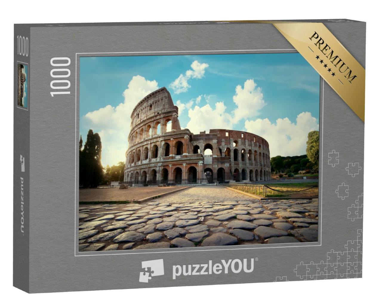 Puzzle 1000 Teile „Kolosseum von Rom am Nachmittag“