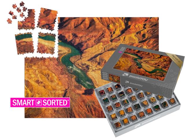 SMART SORTED® | Puzzle 1000 Teile „Colorado-Flusses im Grand Canyon, Arizona, USA“