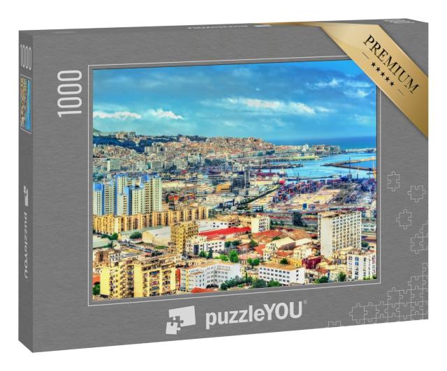Puzzle 1000 Teile „Stadtzentrum von Algier, Hauptstadt von Algerien“
