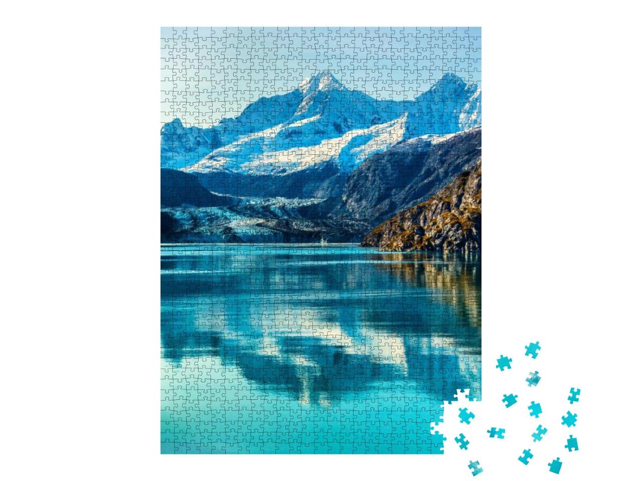 Puzzle 1000 Teile „Glacier Bay in Alaska“