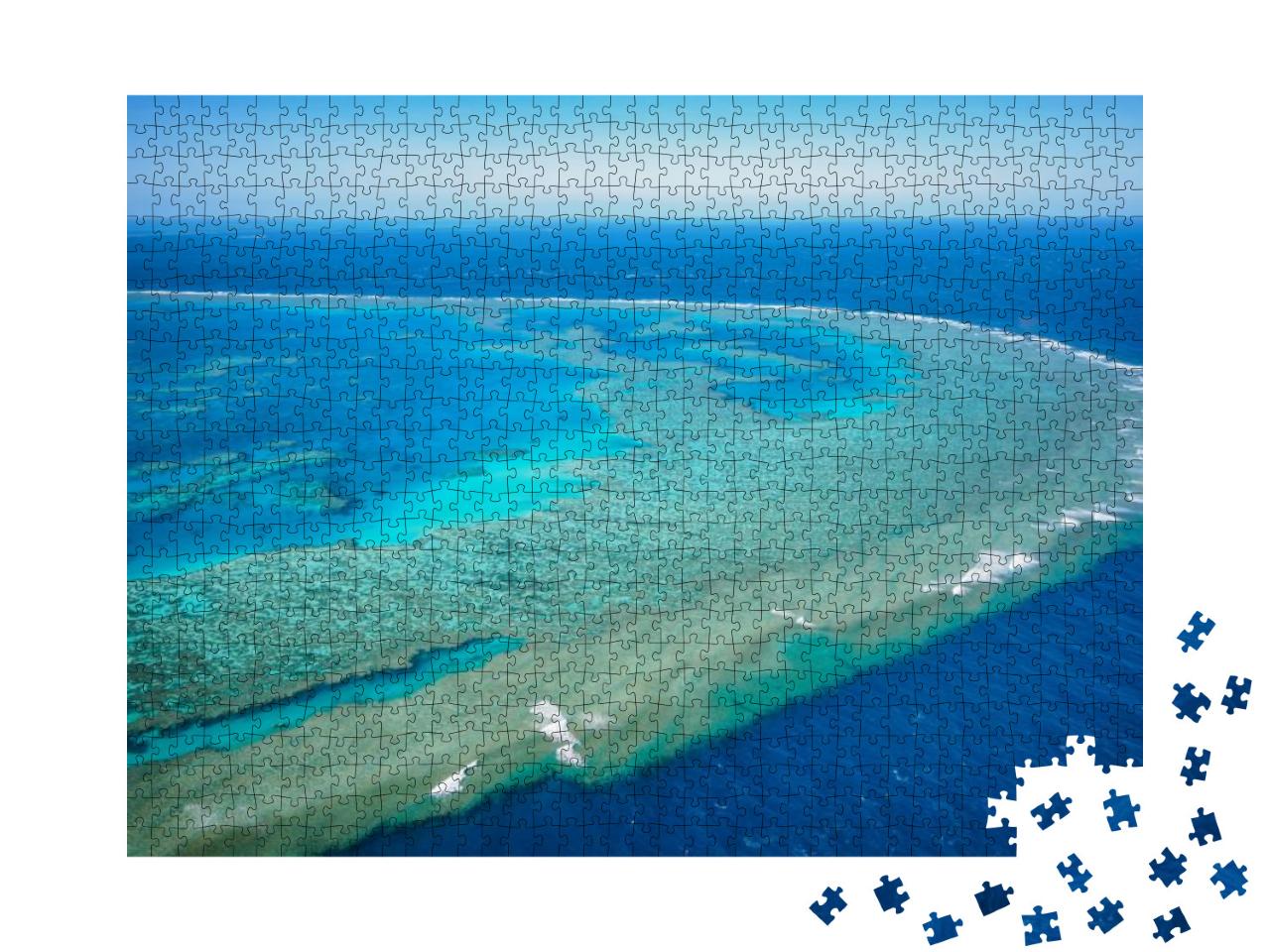 Puzzle 1000 Teile „Atemberaubendes Great Barrier Reef, Australien“