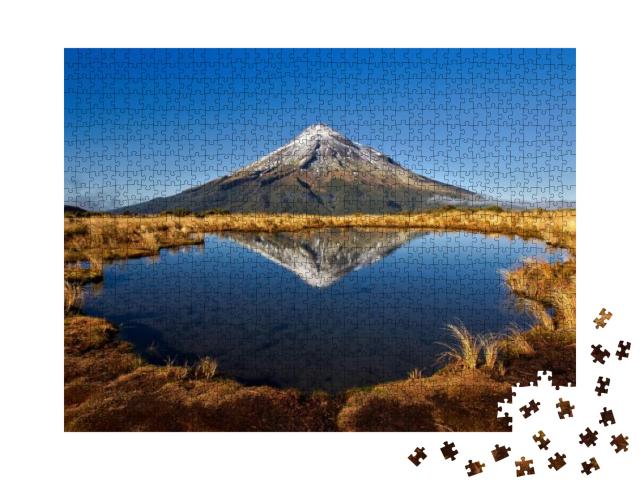 Puzzle 1000 Teile „Mount Taranaki“
