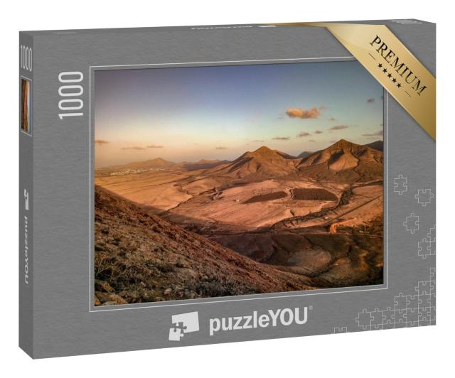 Puzzle 1000 Teile „Vulkane auf Fuerteventura, Kanarische Inseln“