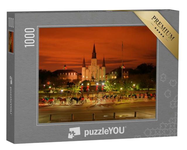 Puzzle 1000 Teile „Jackson Square, New Orleans“