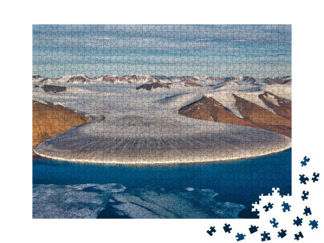 Puzzle 1000 Teile „Elefantenfußgletscher, Nordgrönland“