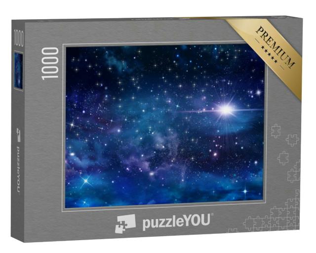 Puzzle 1000 Teile „Nachthimmel mit Sternen“