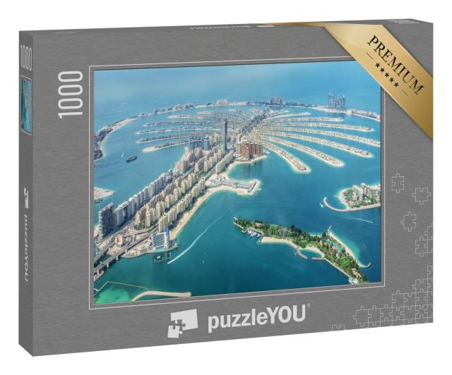 Puzzle 1000 Teile „Dubai Palm Jumeirah, Vereinigte Arabische Emirate“