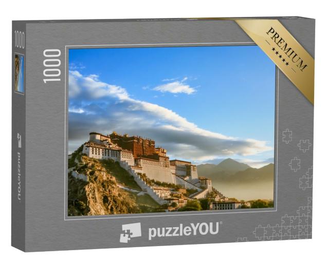 Puzzle 1000 Teile „Qingzang-Hochebene Tibet: Der Potala-Palast“