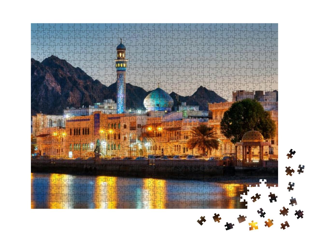Puzzle 1000 Teile „Muttrah Corniche, Muscat, Oman“