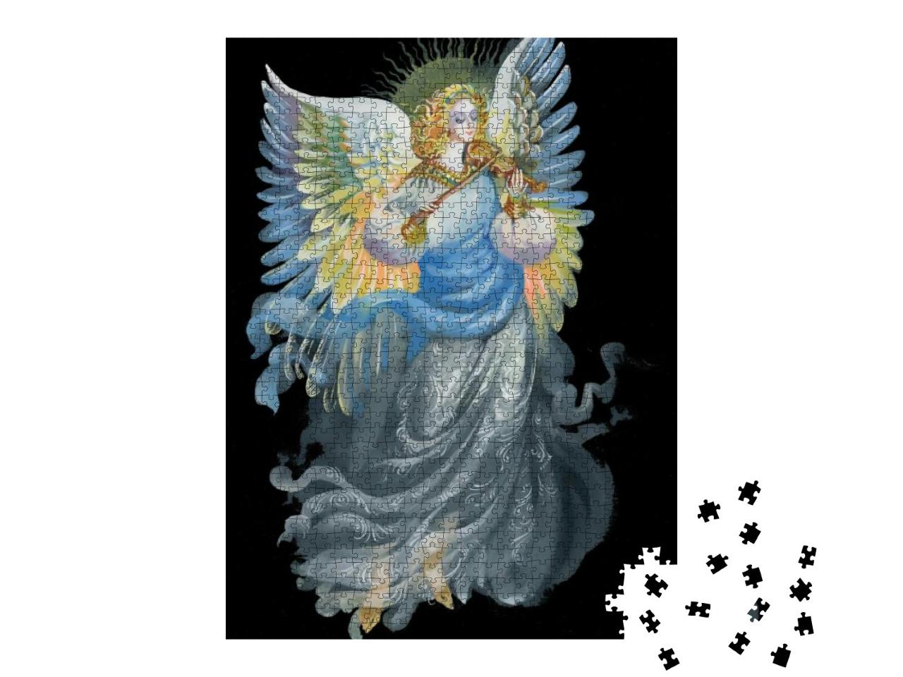 Puzzle 1000 Teile „Gemäldesammlung: Engel“