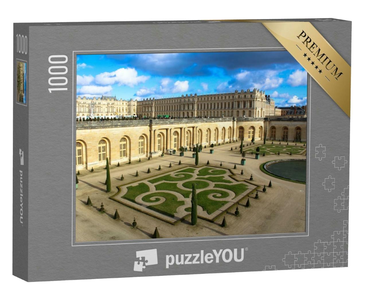 Puzzle 1000 Teile „Hauptresidenz der französischen Könige: das Schloss von Versailles“