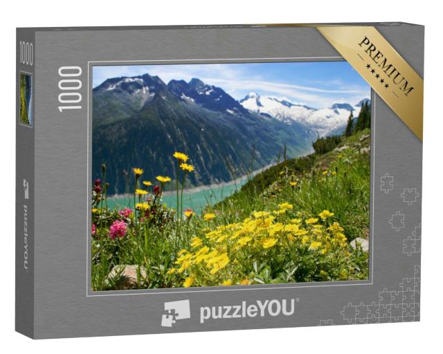 Puzzle 1000 Teile „Zillertaler Alpen, Österreich“
