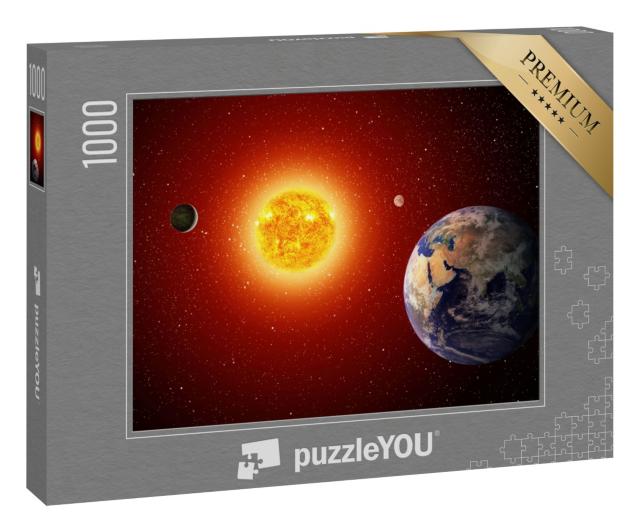 Puzzle 1000 Teile „Sonnensystem“