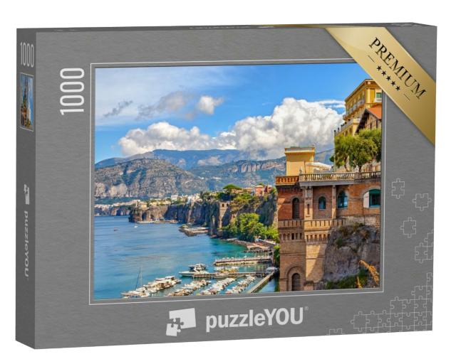 Puzzle 1000 Teile „Küste von Sorrent, Italien“