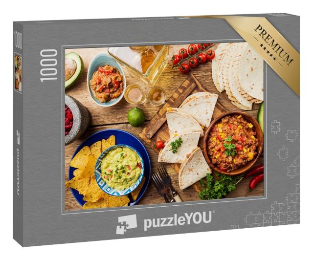 Puzzle 1000 Teile „Mexikanische Köstlichkeiten“